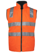 JB's wear 6D4RV HI VIS (D+N) Reversible Vest