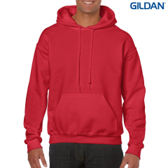 GILDAN 18500 CLASSIC BLANK HOODIES-Red