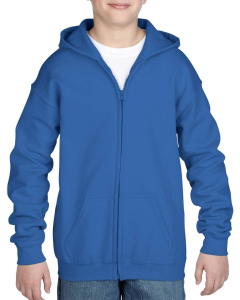 Gildan 18600B Heavy Blend Youth Full Zip Hooded Sweatshirt