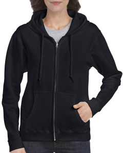 Gildan 18600FL Heavy Blend Ladies' Full Zip Hooded Sweatshirt