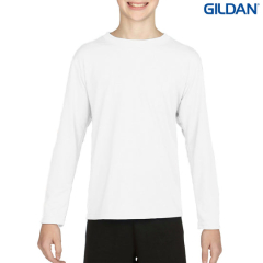 42400B Gildan Performance Youth T-Shirt-White