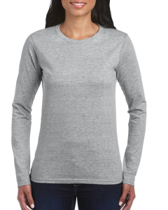 Gildan 64400L Softstyle Ladies' Long Sleeve T-Shirt