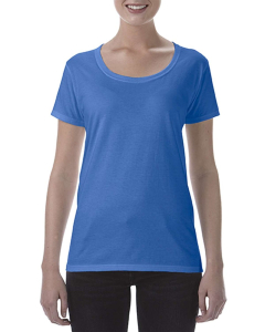 Gildan 64550L Softstyle Ladies' Deep Scoop T-Shirt