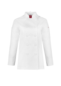 BizCollection Zest Womens Chef Jacket CH232LS -White