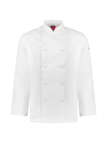 BizCollection Al Dente Mens Chef Jacket CH230ML-White