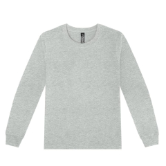 T404 Loafer Tee – Womens-Grey Marle-08