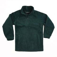 KPF CF Kids Core Fleece Pullover-Forest Green-04