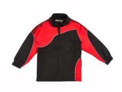 KTJ01 C-FORCE Sports Kids Track Jacket-Red/Black-04