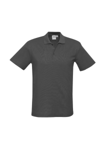 MENS CREW POLO  P400MS-Charcoal-S