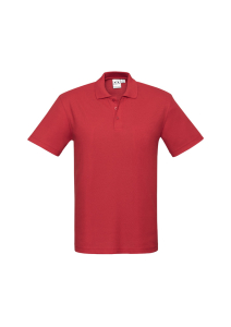 MENS CREW POLO  P400MS-Red-S