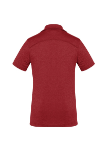 P815LS WOMENS BIZCOOL MARLE POLO-Red-06