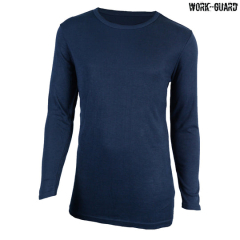 Work-Guard R455B – Workguard Youth Long Sleeve Thermal V-Neck-Navy