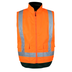 Result R461X - Reversible Fleece Lined Hi Visibility Safety Vest