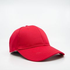 Headwear24 H6609- Poly/Cotton Fade Resistant Cap-Red