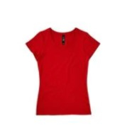 T300W C-Force Icon Womens Tee-Red-06