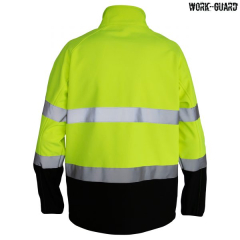 Work-Guard R450X – Workguard Hi Visibility Printable Softshell Jacket-Safety Yellow