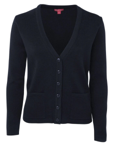 6LC JB's LADIES KNITTED CARDIGAN-Navy-08