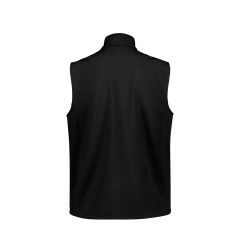 SVA Cloke Mens 3K Softshell Vest-Black-S