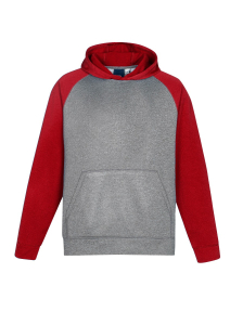 SW025K BIZCOLLECTION KIDS HYPE TWO TONE HOODIE-Red-06
