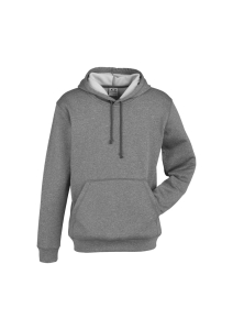 SW239ML BIZCOLLECTION HYPE MENS PULL-ON HOODIE-Grey Marle-S