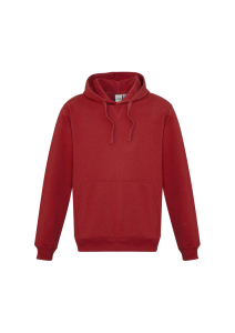 SW760M BIZCOLLECTION CREW MENS PULLOVER HOODIE-Red-XS