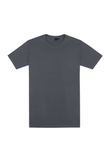 T101 Outline Tee – Mens-Charcoal