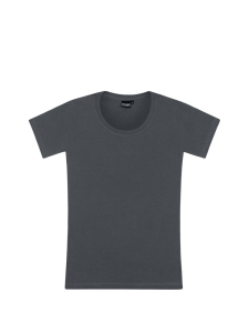 T201 Silhouette Tee – Womens-Charcoal