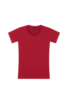 T201 Silhouette Tee – Womens-Red